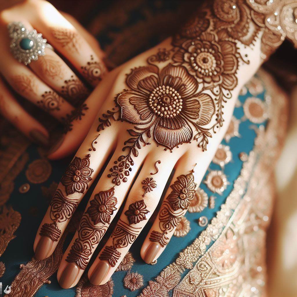 mehandi design simple