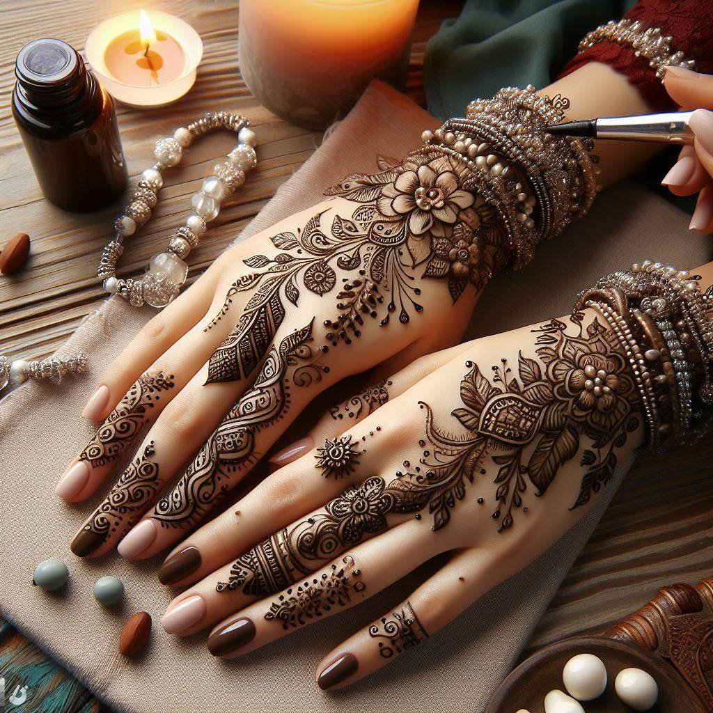 mehndi design easy and beautiful